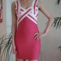 NEW Womens V-neck Bodycon bandage party prom dress pink Wholesale