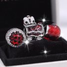 2017 NEW Woman jewelry Happy New Year Chinese Dancing Lion Charms Jewelry Sets
