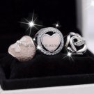 2017 NEW Woman jewelry S925 sterling silver charms beads Valentine Gift Set
