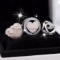 2017 NEW Woman jewelry S925 sterling silver charms beads Valentine Gift Set