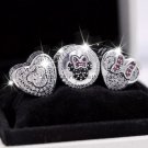 2017 NEW Woman jewelry 925 Sterling Silver Mickey & Minnie Sparkling Heart Charms beads Jewelry Sets