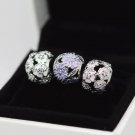 S925 Silver New Style Charm April Showers Bring May Flowers Jewelry Sets fit Pandora charm bracelets