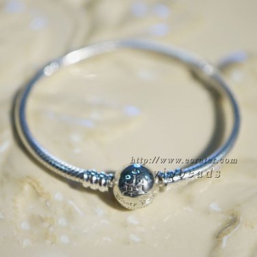 2015 NEW 925 Sterling Silver Disney clip charm Bracelet