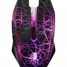 DARE-U LOL Gaming Mouse Breathing Light 4 Color Heterochrosis 4000DPI Optical Mouse