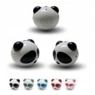 10 X Mini portable speaker Panda speaker MK163-X with MP3 playing function, support micro SD card