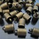 Finding - End Cap ( Antique Brass / Bronze )