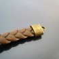 Finding - 6 pcs Antique Brass Oval Flat End Cap 10mm x 9mm x 5mm ( inside 7mm x 3 mm )