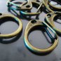 Finding - 2 pcs Antique Brass Very Large Solid Lobster Clasp Closure Toggle Buckle 28mm x 22mm