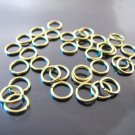 Finding - 20 pcs 6mm Gold Open Jump Rings
