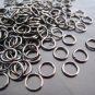 Finding - 20 pcs 6mm Black Open Jump Rings
