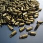 Finding - 10 pcs Antique Brass Round End Cap with Loop 8mm x 3mm ( inside 2mm Diameter )
