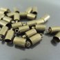 Finding - 10 pcs Antique Brass Round End Cap with Loop 10mm x 5mm ( inside 4mm Diameter )