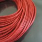 2 Yards 1.5mm Red Round Cotton Wax Cords