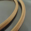 Half Yard 8mm Nature Brown Genuine Round Leather Cord