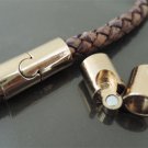 Finding - 1 Set Gold Magnetic Clasp Buckle Fastener ( Inside 7mm Diameter )
