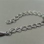 Finding - 6 pcs Gunmetal Black Small Chain Closure Extender
