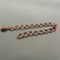 Finding - 6 pcs Red Copper Small Chain Closure Extender