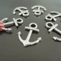 Finding - 10 pcs Antique Silver Small Anchor Hook Clasp 19mm x 15mm