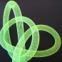 1 Yard of Green Horsehair ( Crin ) Tube Crinoline for Hair Accessories ( 15mm Width )