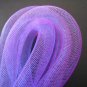 1 Yard of Purple Horsehair ( Crin ) Tube Crinoline for Hair Accessories ( 15mm Width )