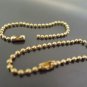 Finding - 6 pcs Gold Small Ball Chains Link with Connector For Scrabble Tiles