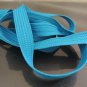 3 Yards of 12mm Turquoise Blue Flat Cotton Cord