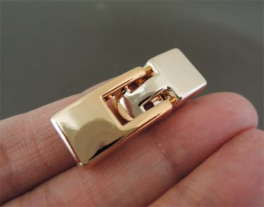 Finding - 1 Set Rose Gold Plastic Toggle Clasp 7mm X 2.5mm