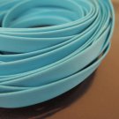 1 Yard 6.5mm Turquoise Blue Flat Leather Cord