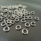 Finding - 20 pcs 5mm Silver Open Jump Rings