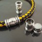 Finding - 1 Set Silver Magnetic Clasp Buckle Fastener ( Inside 6mm Diameter )