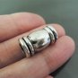 Finding - 1 Set Silver Magnetic Clasp Buckle Fastener ( Inside 5mm Diameter )