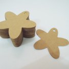 50pcs Kraft Paper Tags Hang Tag Flower Price Tags