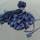100pcs Navy Blue Hang Tag String with Plastic Fastener