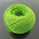 50 Yards 2mm Light Green Hang Tag String Hemp Twine Cord Hemp Rope Gift Wrapping