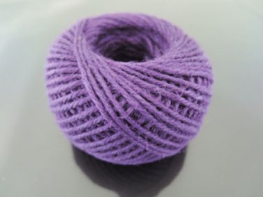 50 Yards 2mm Amethyst Purple Hang Tag String Hemp Twine Cord Hemp Rope Gift Wrapping