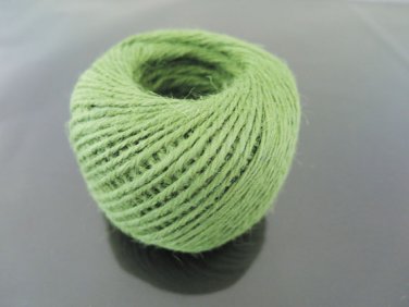 50 Yards 2mm Green Hang Tag String Hemp Twine Cord Hemp Rope Gift Wrapping