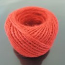 50 Yards 2mm Red Hang Tag String Hemp Twine Cord Hemp Rope Gift Wrapping
