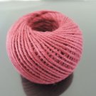 50 Yards 2mm Padparadcha Hang Tag String Hemp Twine Cord Hemp Rope Gift Wrapping