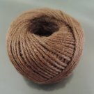 50 Yards 2mm Brown Hang Tag String Hemp Twine Cord Hemp Rope Gift Wrapping