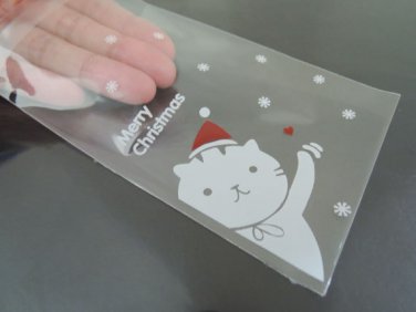 Gift Plastic Bag - 48pcs Cookie Bags Candy Bags Packaging Bags Clear Plastic Bags
