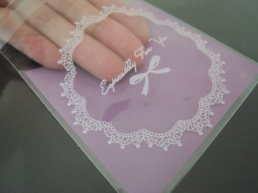 Gift Plastic Bag - 48pcs Cookie Bags Candy Bags Packaging Bags Clear Plastic Bags