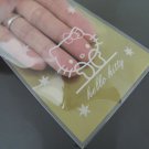 Gift Plastic Bag - 48pcs Cookie Bags Candy Bags Packaging Bags Clear Plastic Bags