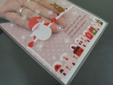 Gift Plastic Bag - 48pcs Cookie Bags Candy Bags Packaging Bags Clear Plastic Bags