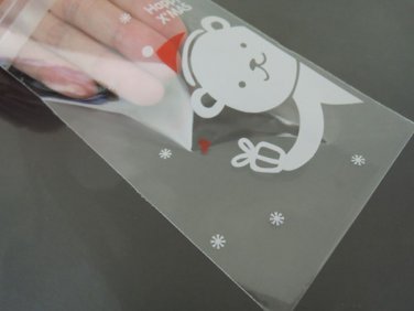 Gift Plastic Bag - 48pcs Cookie Bags Candy Bags Packaging Bags Clear Plastic Bags