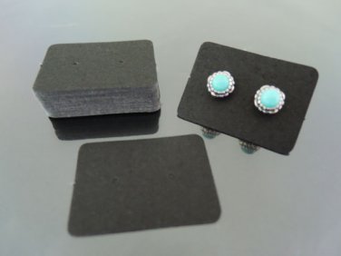 50pcs Earring Black Cardbroad Paper Tags Hang Tag Price Tags
