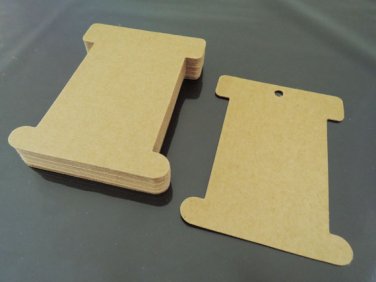 50pcs Kraft Paper Tags Large Hang Tag Round Gift Tags