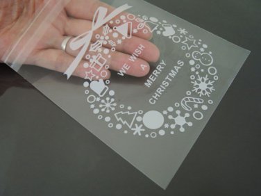 Gift Plastic Bag - 48pcs Cookie Bags Candy Bags Packaging Bags Clear Plastic Bags