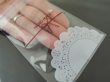 Gift Plastic Bag - 48pcs Cookie Bags Candy Bags Packaging Bags Clear Plastic Bags