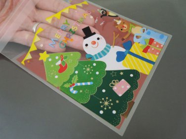 Gift Plastic Bag - 48pcs Cookie Bags Candy Bags Packaging Bags Clear Plastic Bags