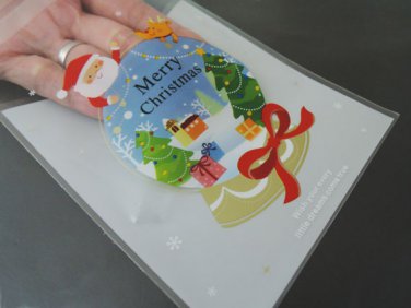 Gift Plastic Bag - 48pcs Cookie Bags Candy Bags Packaging Bags Clear Plastic Bags